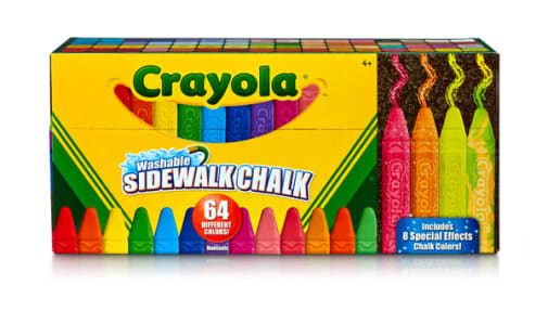 Crayola Ultimate Washable Sidewalk Collection - 64 count