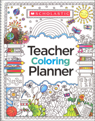 Teacher Coloring Planner