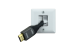 1 3/4in Hole Saw Wall Plate with Brushes