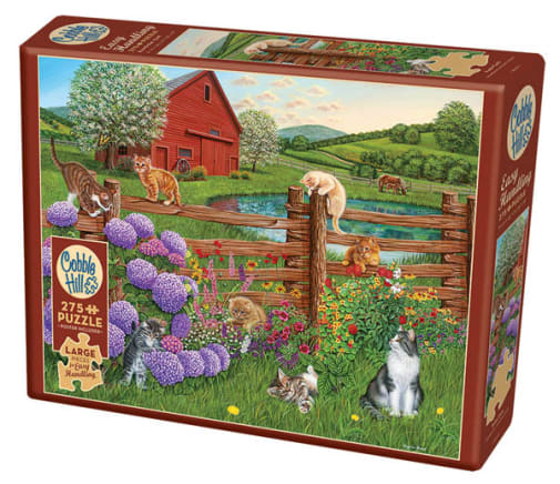 Cobble Hill Farm Cats Puzzle (275 piece)