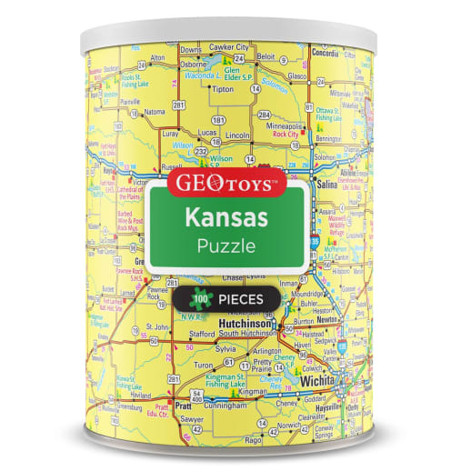Kansas Mini Puzzle - 100 pieces