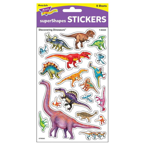 SuperShapes Stickers - Discovering Dinosaurs