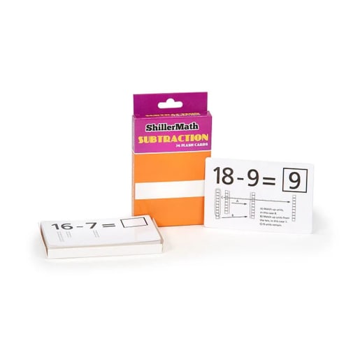 Montessori Flash Cards Subtraction