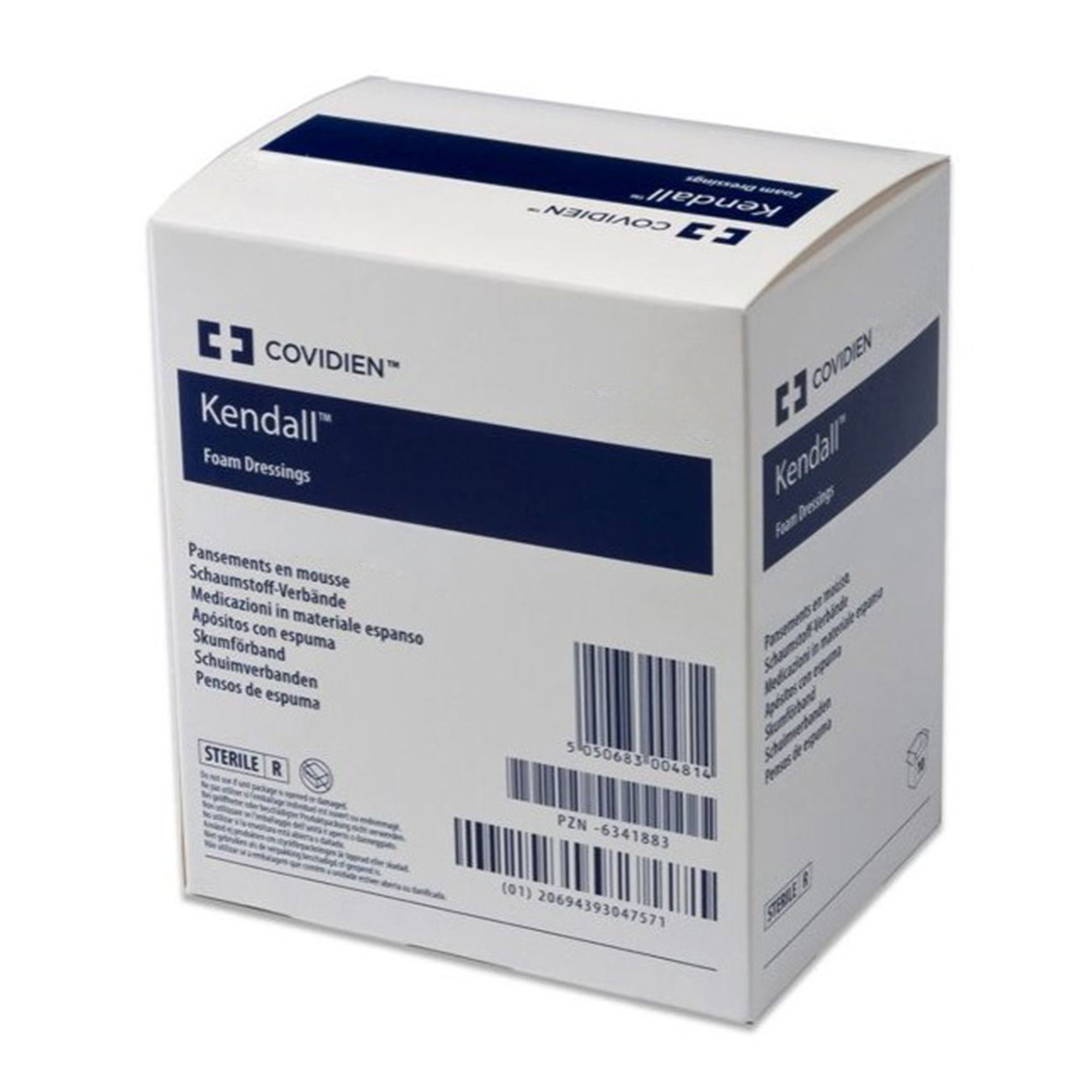 Kendall Nonadhesive without Border Foam Dressing, 4 x 8 Inch MK 548574