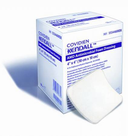 Kendall AMD Impregnated Foam Dressing, 4 x 4 inch MK 693736