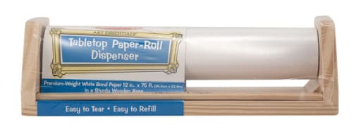 Melissa & Doug Tabletop Paper-Roll Dispenser