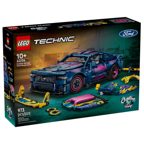 LEGO Technic Custom Garage Ford Mustang GT Car (42236)