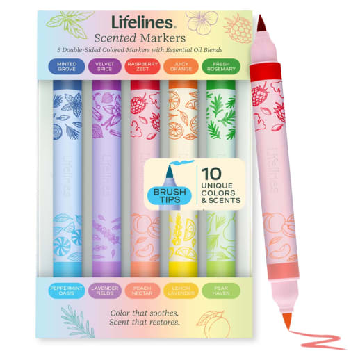 Scented Markers 10 Colors (LifeLines)