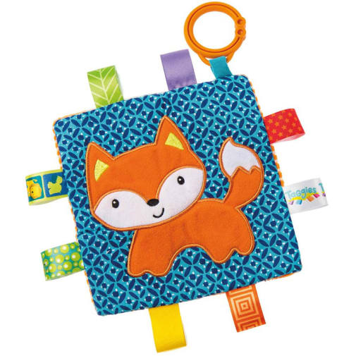 Taggies Crinkle Me Baby Toy - Fox