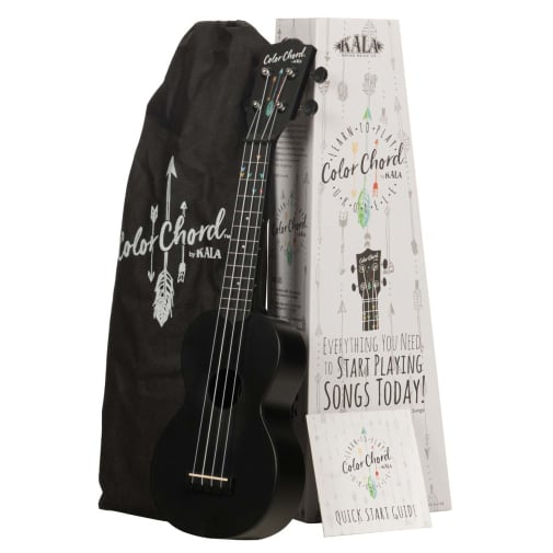 Learn to Play Recycled Color Chord Ukulele Starter Kit