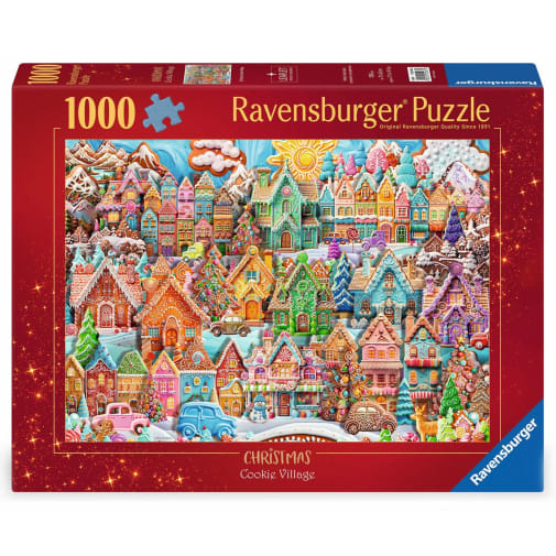 Ravensburger Christmas Cookie Village 1000 Piece Jigsaw Puzzle