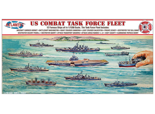 US Navy Task Force Set 12 Different Ships