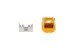 Cat6A RJ45 110 Type Keystone Jack, Yellow