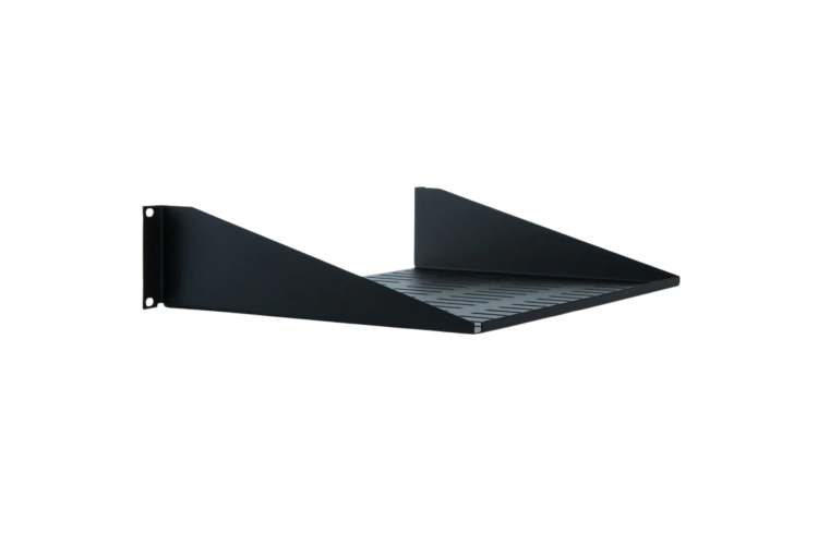 LINIER Economy 2U Vented Rack Shelf - 12
