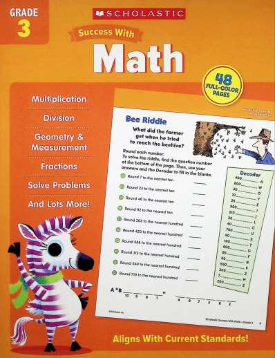 Math Grade 3 (Scholastic Success With)