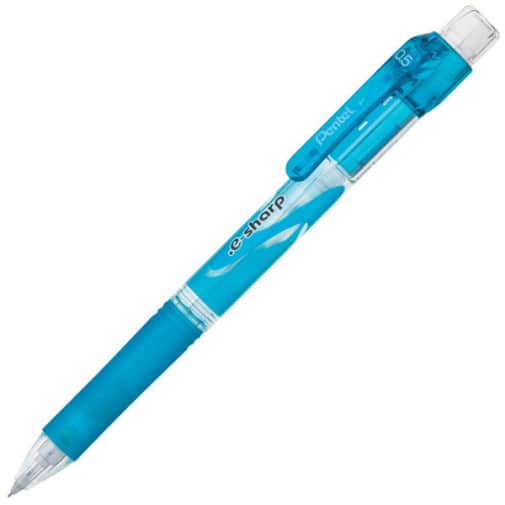 Pentel .e-sharp Mechanical Pencil - Sky Blue Barrel (0.5mm)