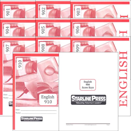 Starline Press English 9th Grade Set