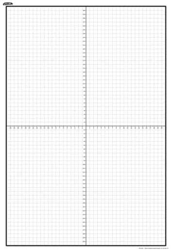 XY Coordinate Graph Chart
