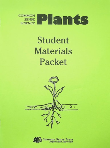 Common Sense Science: Plants Student Materials Packet