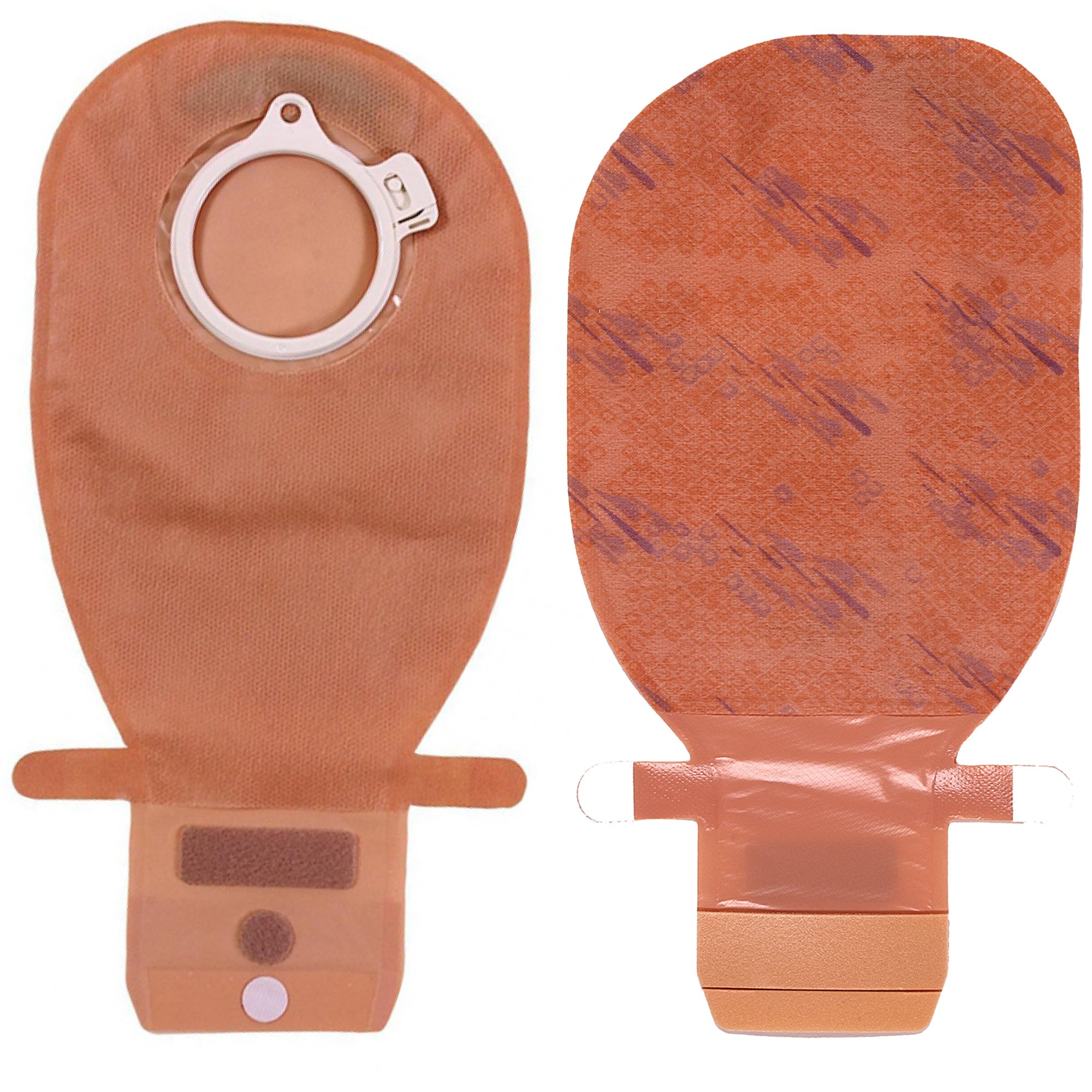 Assura Original Two-Piece Opaque Ostomy Pouch, 40 mm Flange, Green Match MK 504367