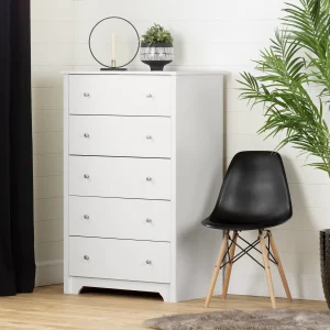 Vito Small 2 Door Storage Cabinet Pure White - South Shore