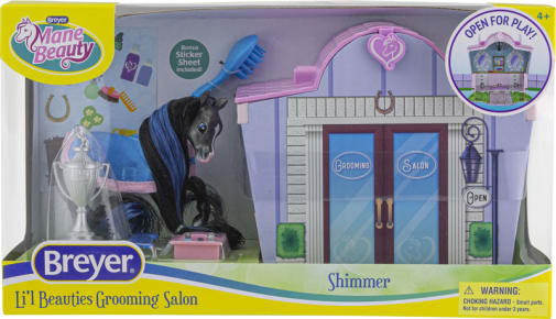 Breyer Mane Beauty Li'l Beauties Shimmer Grooming Salon