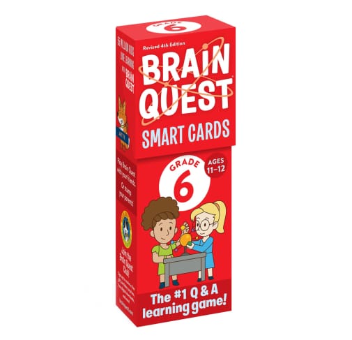 Brain Quest 6th Grade Smart Cards (Revised 4th Edition)