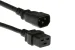 AC Power Cord, C14 to C19, 14 AWG, 3ft, Black