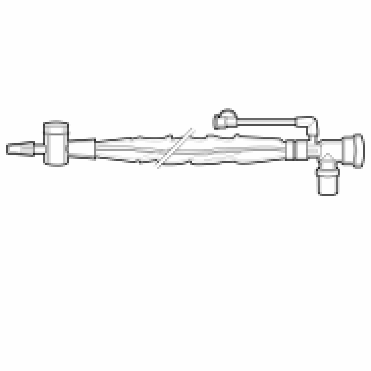 Ballard Trach Care Double Swivel Elbow Style Closed Suction Catheter, Endotracheal Type, 54 cm Length MK 276300