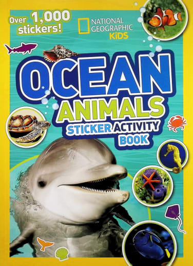 National Geographic Kids On Ocean Animals Sticker Activity Book