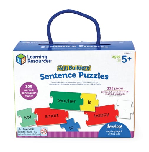 Learning Resources Skill Builders! Sentence Puzzles
