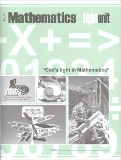 Mathematics LightUnit 1201 Functions & Trig