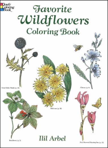 Favorite Wildflowers Coloring Book