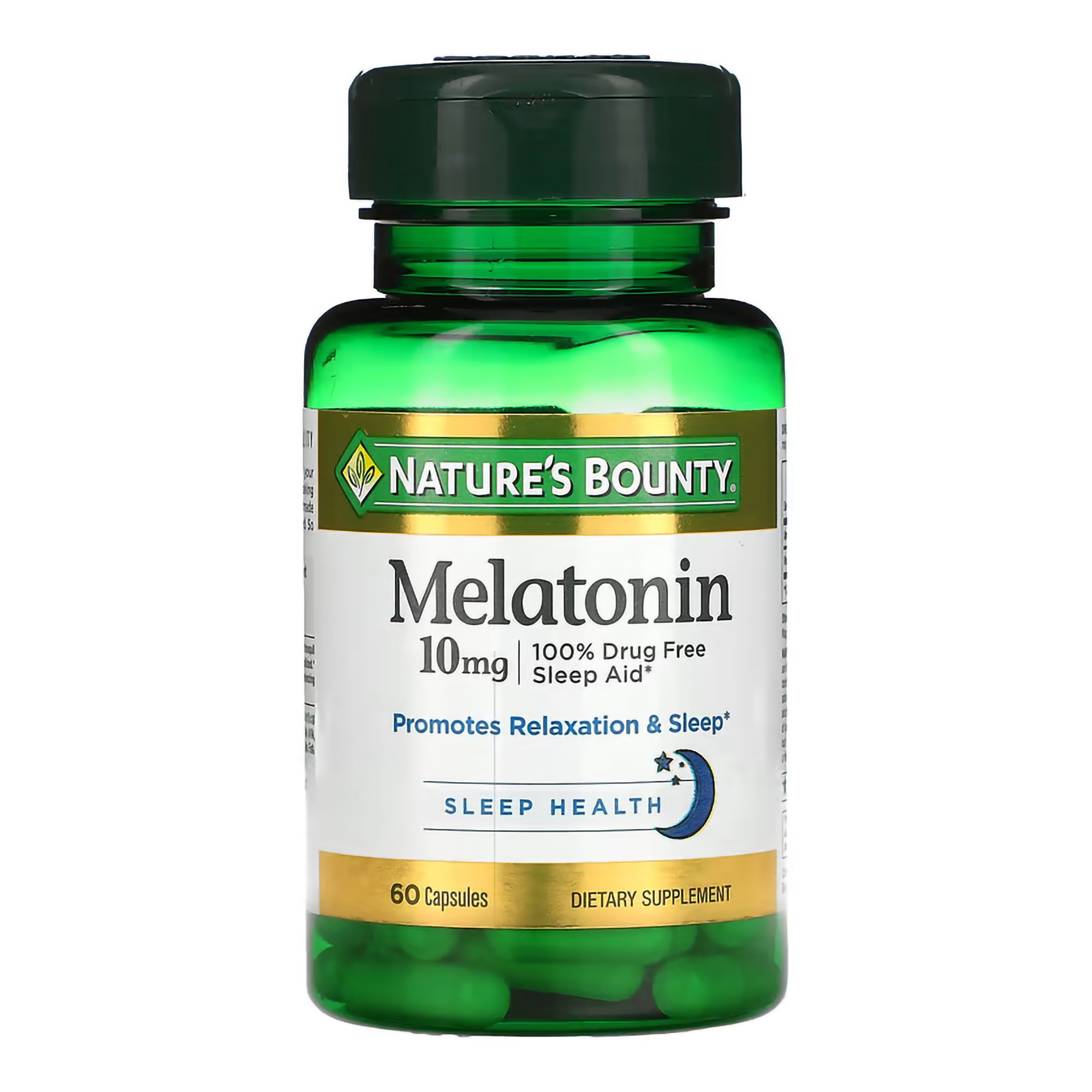 Nature's Bounty Melatonin 10 mg Capsules MK 1231640