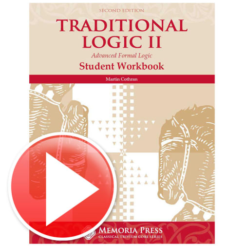 Memoria Press Traditional Logic 2 Online Instructional Video Streaming