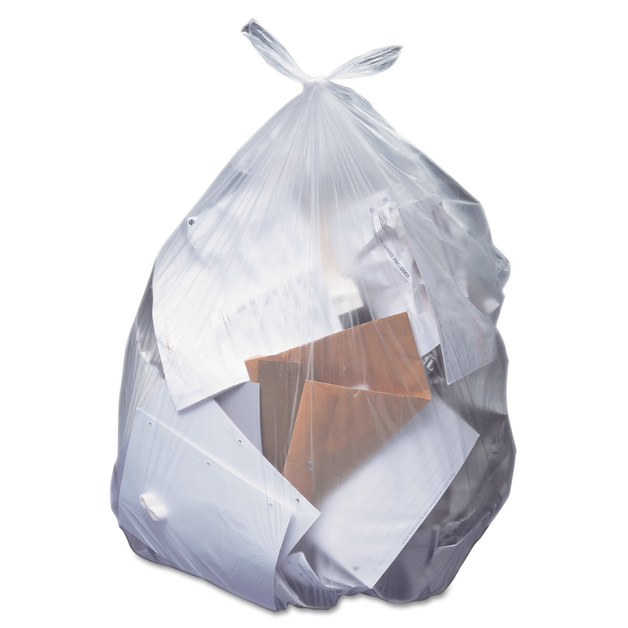 Heritage Heavy Duty Trash Bag, Clear, 30-gallon Capacity MK 734825
