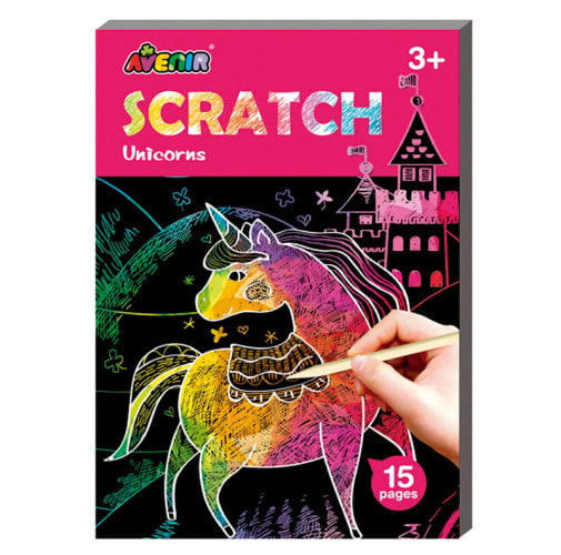 Scratch Mini Book: Unicorns