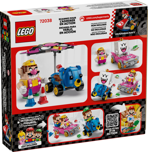 ★TRITONGATHE★ LEGO Super Mario Mario Kart Wario & King Boo (72038)