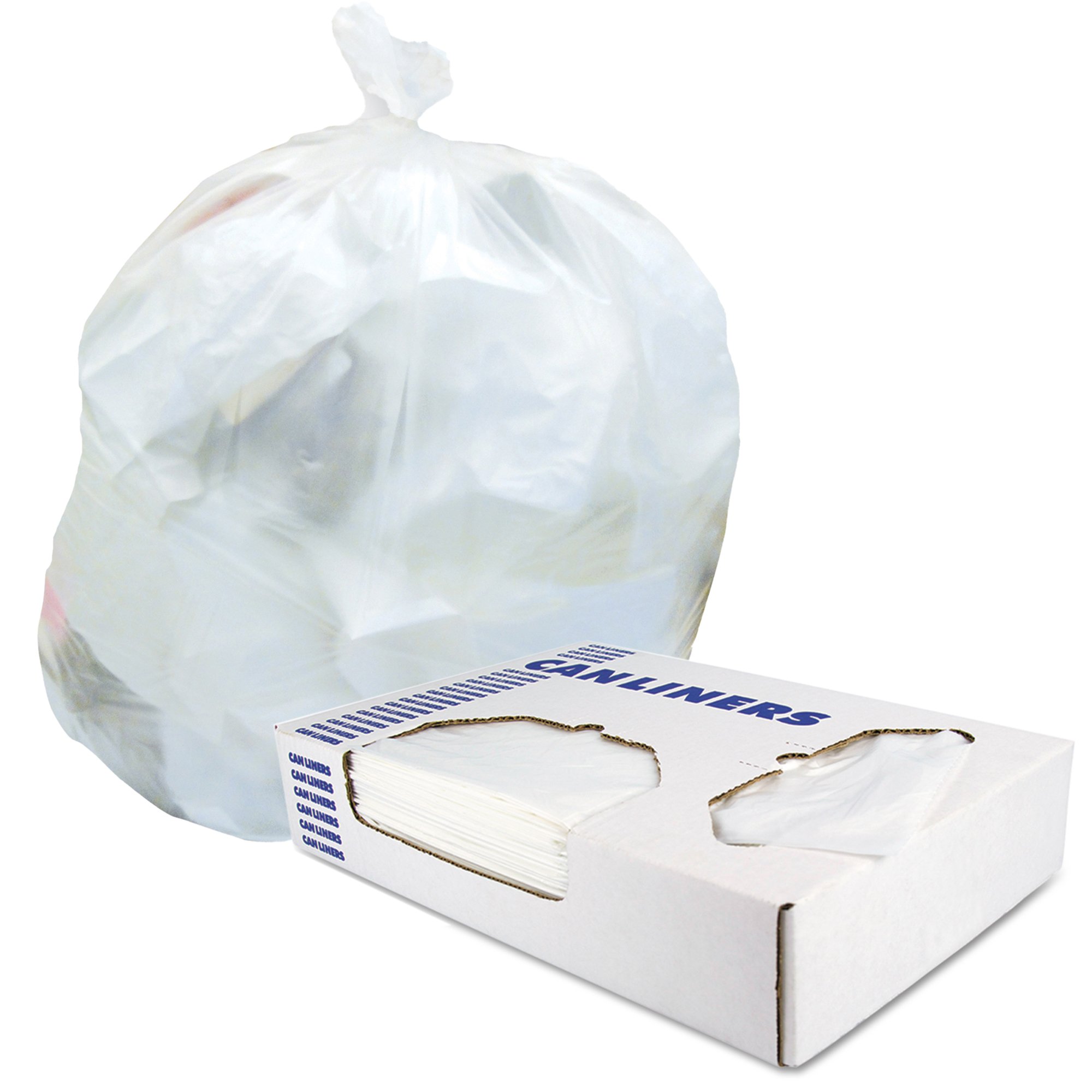 Heritage Extra Heavy Duty Trash Bag, White, 30-gallon Capacity MK 707414