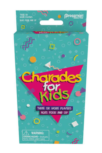 Charades for Kids Retro Peggable