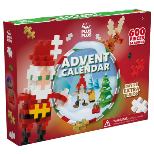 Plus-Plus Woodland Christmas Advent Calendar
