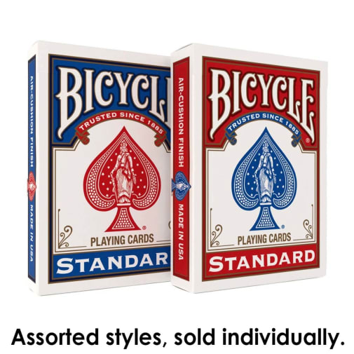 Bicycle Playing Cards-Single Deck,Red or Blue