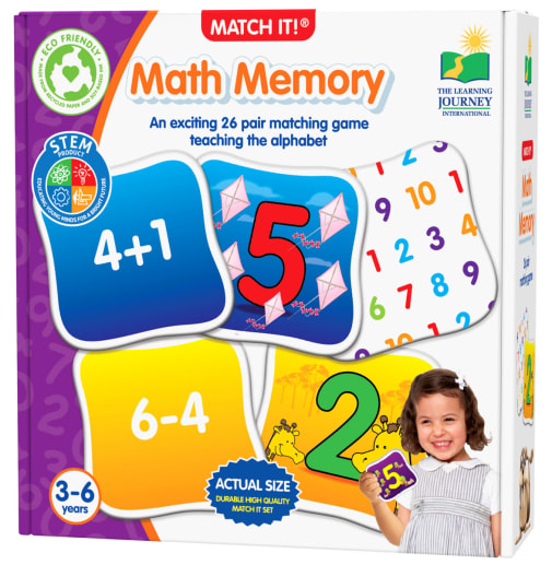 Match It! Math Memory Game