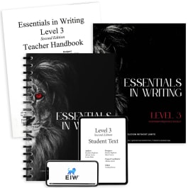 Essentials in Writing Level 3 Bundle with Assessment (Online Video Access, Textbook, Teacher ...