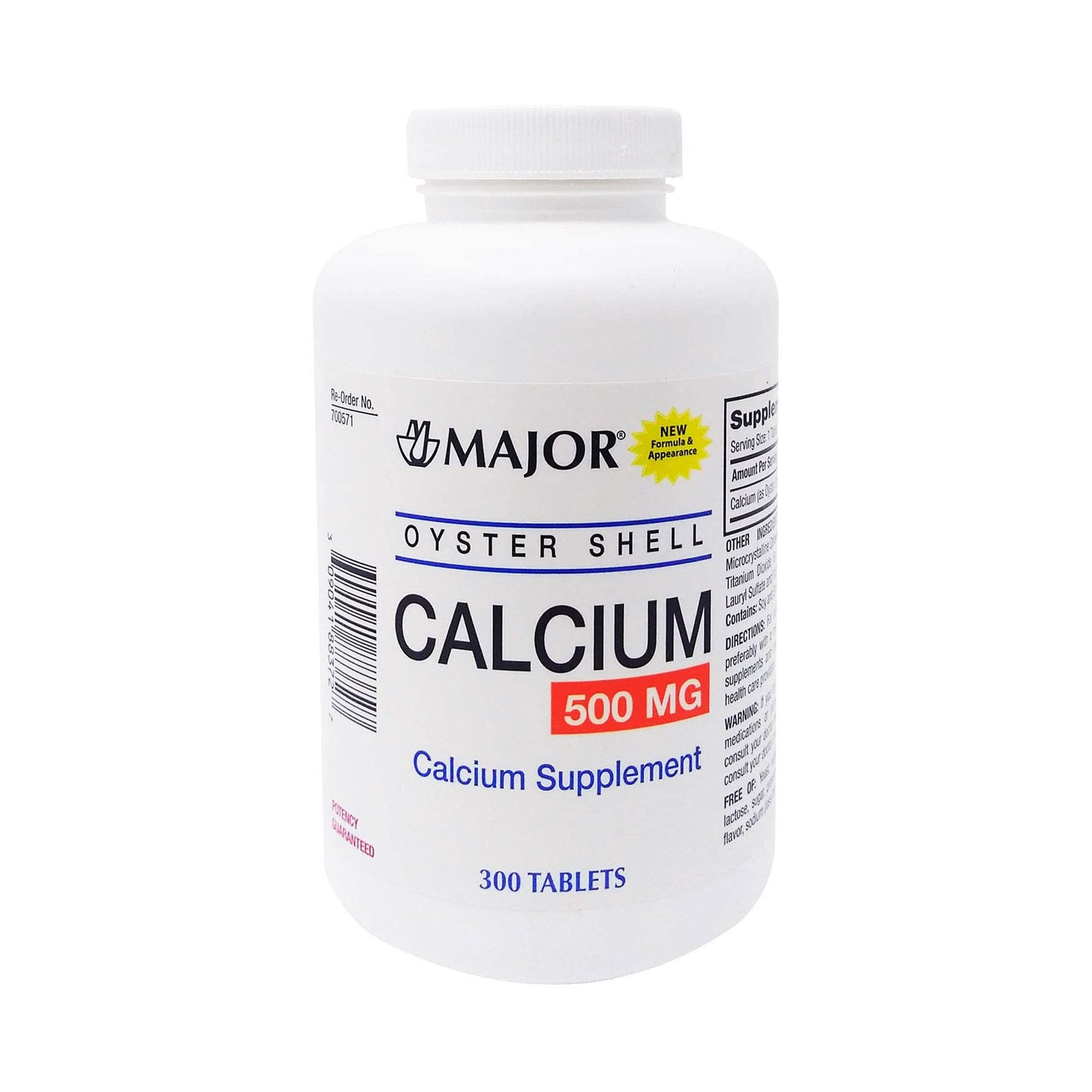 Major Oyster Shell Calcium Joint Health Supplement MK 647519