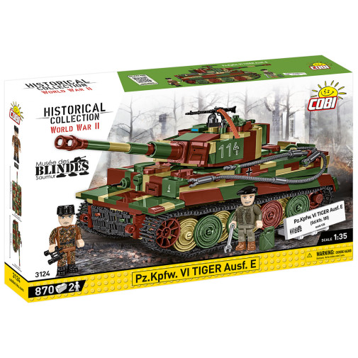 PZKPFW VI Tiger Ausf E - 862 pieces (World War II Historical Collection)