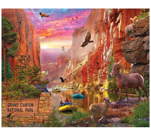 White Mountain Grand Canyon National Park Puzzle (1000 piece)