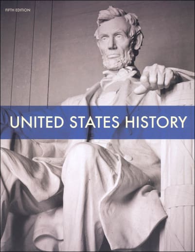 BJU Press United States History Student Text 5th Edition