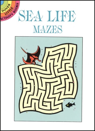 Sea Life Mazes Little Activity Book