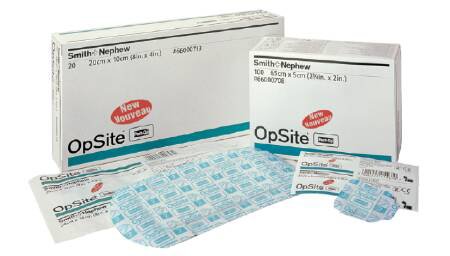 OpSite Post Op Transparent Film Dressing with Pad, 2 x 2 Inch MK 450698